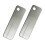 Diamond Sharpening Stone Set - Portable Whetstone Knife Sharpener, 2-Pack, Silver Diamond, Home Tool for Precision Sharpening 1