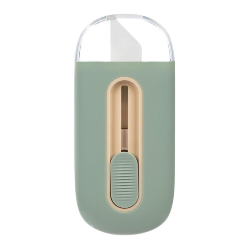 Box Cutter with Automatic Locking Function, Portable Green Box Cutter and Letter Opener, Safe and Efficient for Easy Opening