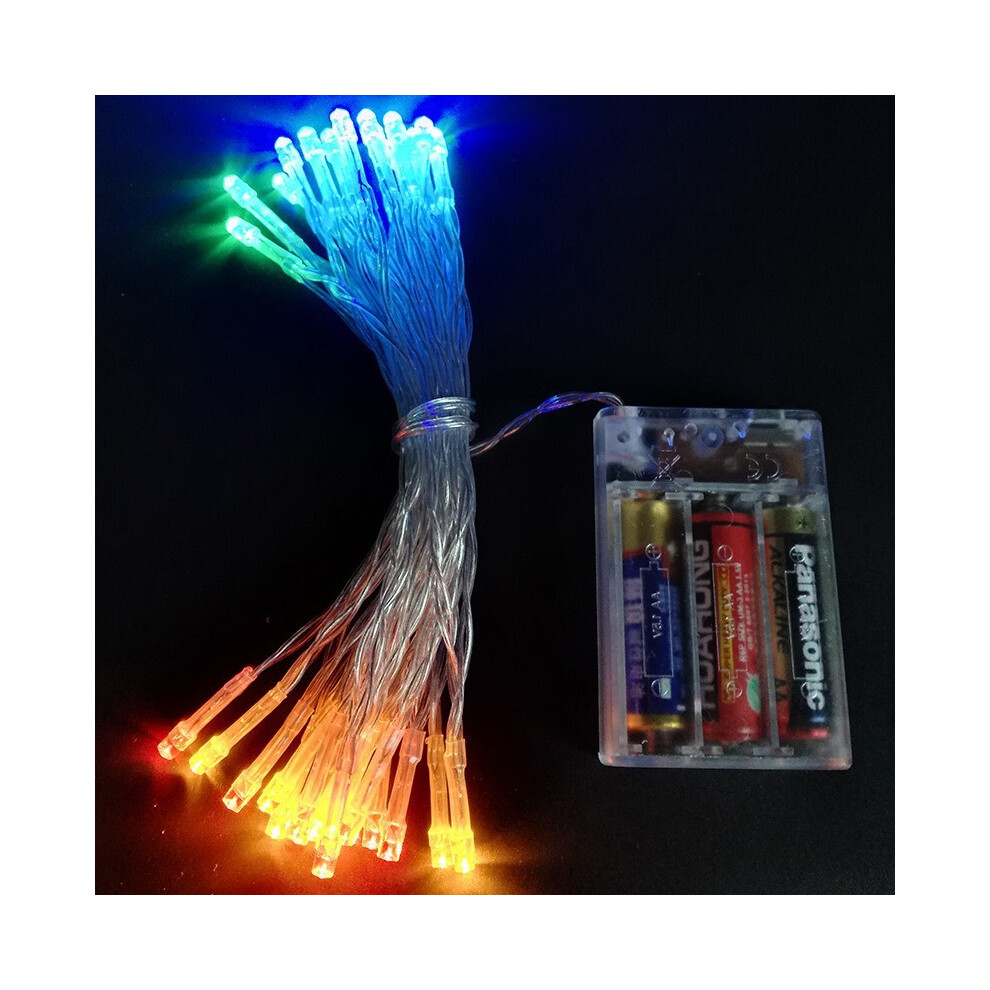 (Pure White, 4 meters 40 lights (USB always on)) LED star light string Christmas decoration waterproof holiday decoration atmosphere lights-image-OPC-PJVXXDZ-NEW