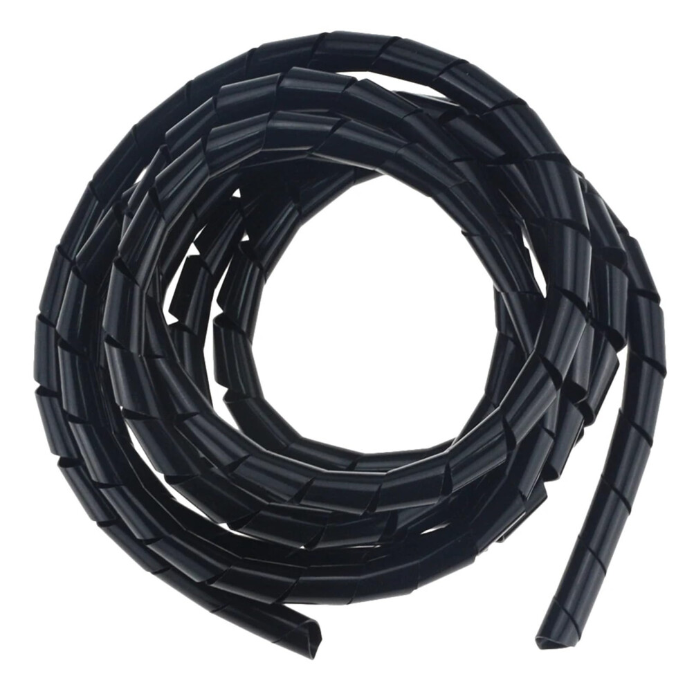 Spiral Protection Cable Sleeve 2 Metres 8Mm Id Flame Retardant Wire Organiser Tube Black Colorful Winding Wrap 6447073768309