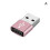 (Pink) 1*TypeC Adapter Plug USB-C Type-C to USB 3.0 Converter Cable Phone OTG 1