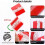 Acrylic Mini Hinge, 12 Pcs Transparent Plastic Self-Adhesive Folding Hinge Tools 4