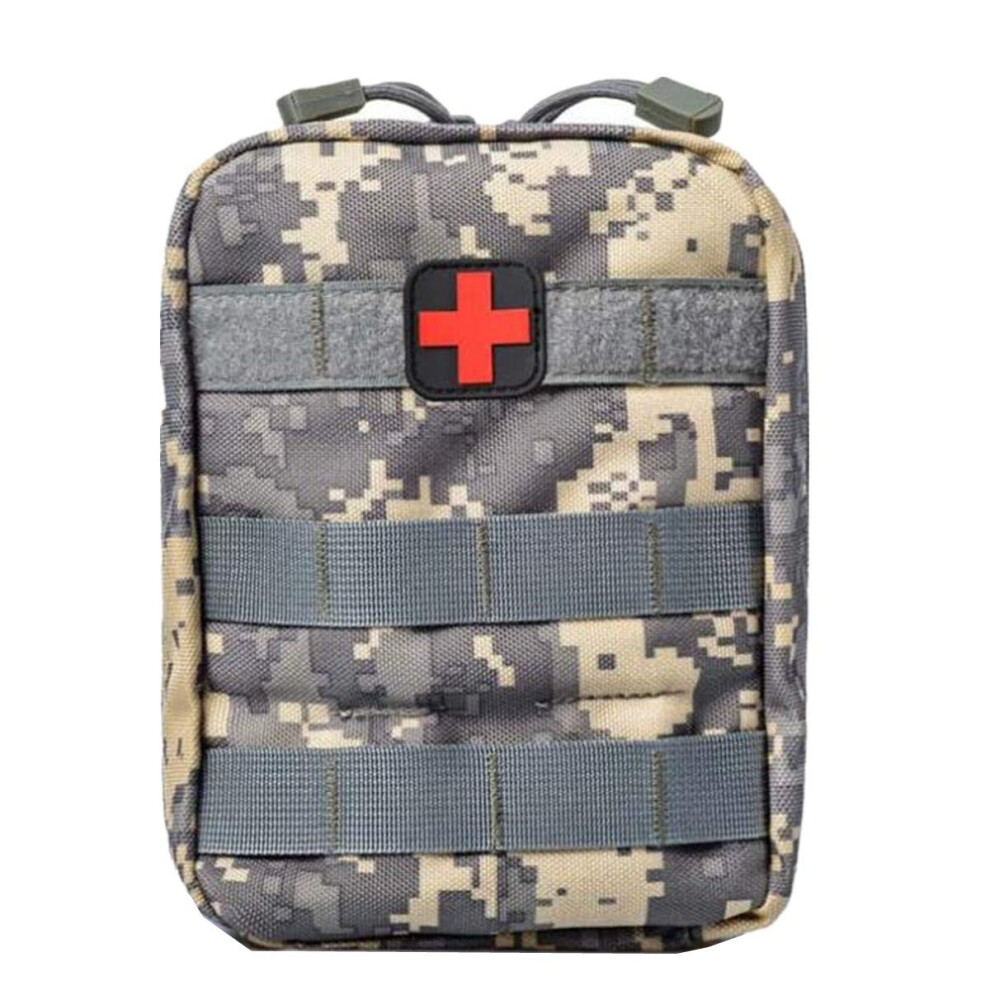 EMT Medical First Aid IFAK Pouch Tactical Molle Compatible for Hikers Campers Outdoor Use 9x6 Inches Black