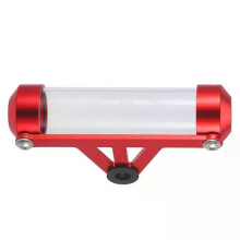 Tax Label Holder, Acrylic Tube for Motorcycle Bike Handlebar Disc Mount