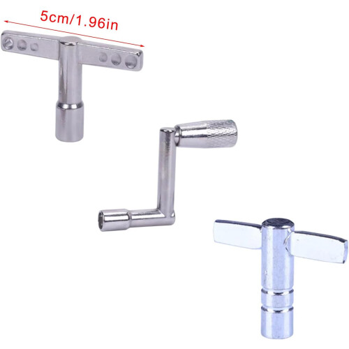 Universal Drum Wrench Replacement Drum Tuning Wrench Drill Bit Compatible with Drum Kits and Percussion Hardware 2