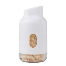 Portable Toothpick Holder, Compact Dustproof Toothpick Storage Case, Durable Plastic Toothpick Container for Travel
