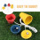 Golf Tees, 8 Pcs Rubber Simulator Tees for Winter Driving Range Hitting Mat 5