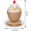 Sisal Cat Tree for Kittens, Scratching Post with Stable Wood Base, Interactive Play and Exercise Decor 3