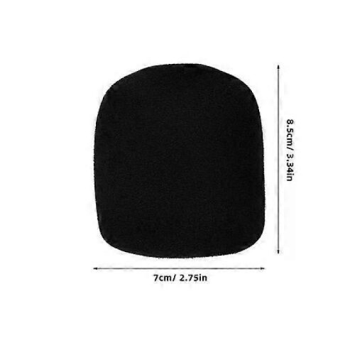 Microphone Sponge Cover, 2 Pcs Large Windscreen Filter Screen Windshield Protection 1