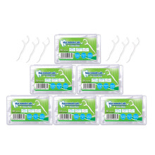High Strength Professional Flossing Sticks 8 Pack with Carry Bag and 400 Sticks for Home Travel and Hotel Use