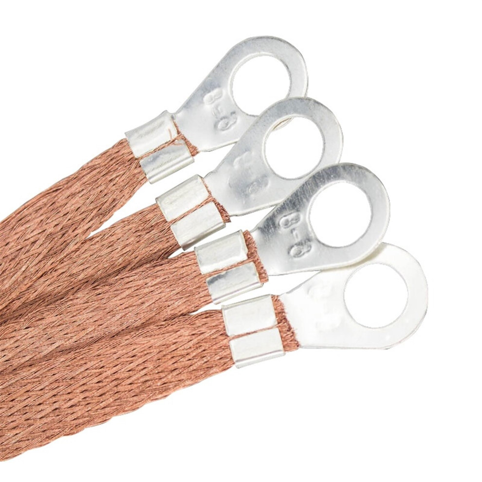 External Extension Cable 10-Piece Set, 6 Square Copper Clad Aluminium Ground Cables, 8Mm Hole Size, 200Mm Electric Box 6482260824505