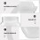 Pickle Jar, 1pcs Sealing Plastic Clear Vegetable Pickling Kitchen Jar 2