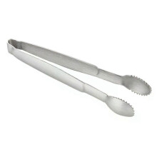 Ice Clips Tong, Serving Tongs, 2 Pcs Stainless Steel for Ice, Sugar, Snacks