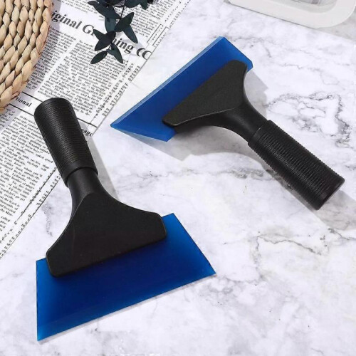 Car Window Squeegee, 2 Pcs Scraper for Tint Installation & Cleaning Supplies