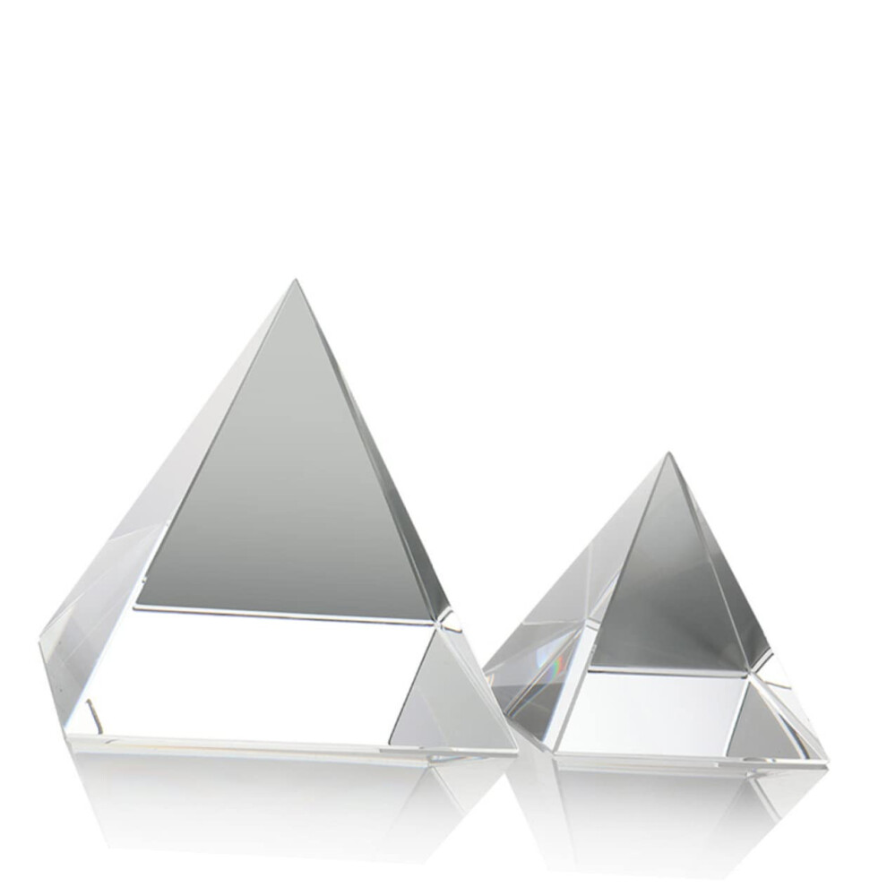 Glass Pyramid Crystal Prism Halloween Decorations - 1 X Outdoor Equilateral Triangular Prism, Optical Glass Home Decor Light 6038364397157