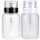 Press Bottle Dispenser, 2 Pcs Empty Makeup Remover Pump Push Down 1