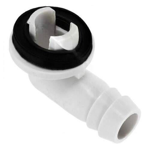 Air Conditioning Drain Elbow Hose Connector Unit Fitting Adapter, Universal AC Drainage Fitting for Easy Installation 2