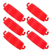 Ring Chain Cones Connector, 6 Pcs Garage Parking Aid for Barriers