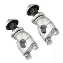 Handlebar Press Motorcycle Risers Mount Clamps, 2 Pcs Aluminum Alloy Bike Connecting Clamps for Most Off-Road Motorcycles