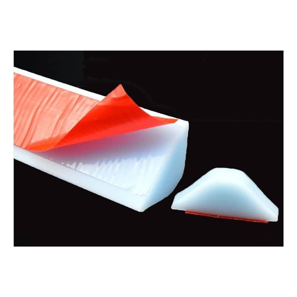 Schwallschutzleiste Dusche Selbstklebend 10M Transparent, Silikon Duschdichtung Fã¼R Feuchtraumboden, Klappbare Duschschwelle 6038364397423