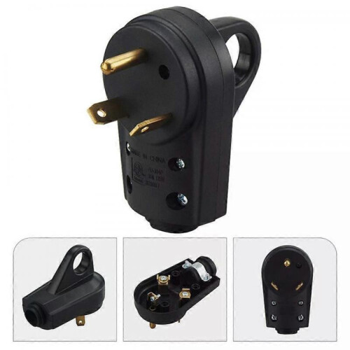 Electric Plug, Replacement Power Plug for Trailers, Camper, RV Parts 2