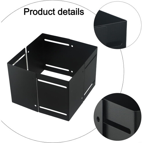 Adjustable Post Protection Sets for Wooden Mailbox Support, Easy Installation, 2 Pack, Durable and Weather-Resistant 2