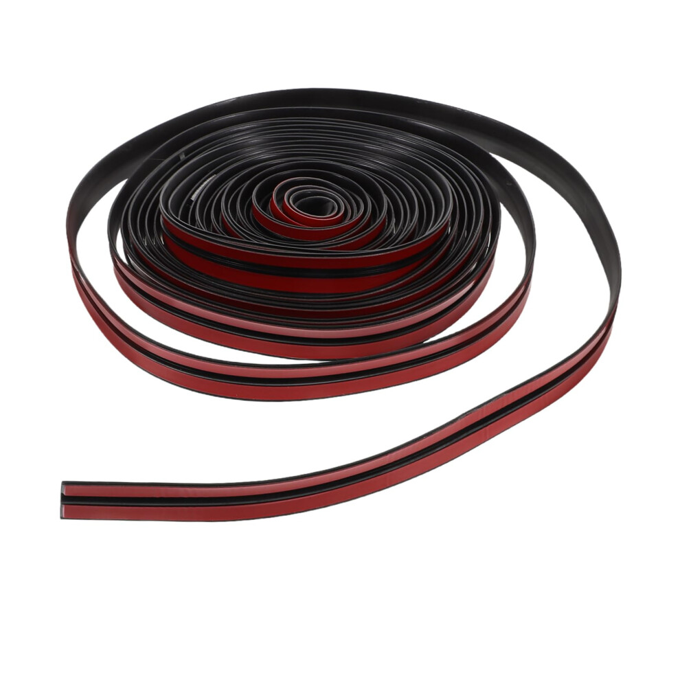 Sealing Tape Window Edge Trim T-Shaped Rubber Sealing Strip For Car Roof Drip Edge Windscreen Protection 5M Length 6947110303277