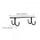 Cup Storage Rack, Kitchen Hanging Mug Holder Stand with Hooks for Home Coffee Use 2