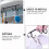 Cup Storage Rack, Kitchen Hanging Mug Holder Stand with Hooks for Home Coffee Use 5