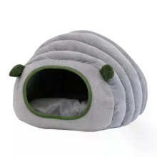 Cozy Pet Cave Bed, Warm Hideout Covered Tent for Guinea Pig, Cat, Kitten, Dog