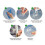 Window Candle Suction Cups Replacement, 8 Pcs for Candles Decor 5