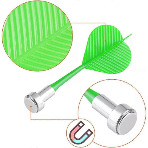 Magnetic Darts, 10pcs Replacement Plastic Safety Darts for Dart Game 2
