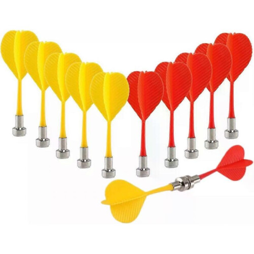 Magnetic Darts, 10pcs Replacement Plastic Safety Darts for Dart Game