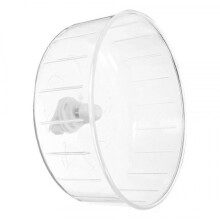 Hamster Wheel, Silent Transparent Exercise Roller for Chinchilla, 17x17x7cm
