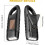 Flashlight, 4 Pack Hand Crank Solar Powered Emergency Rechargeable LED 2