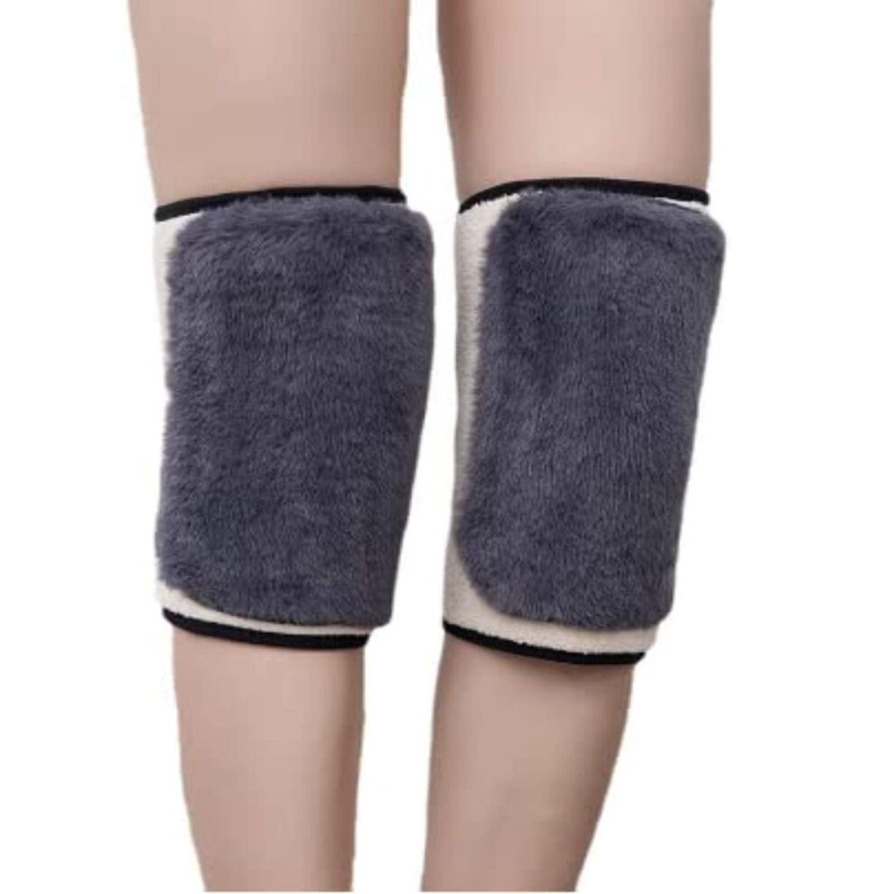 Warm Knee Pads For Winter Riding, Thickened Double Layer Imitation Cashmere, Windproof Cold Weather Protection, One Size 6947110303789