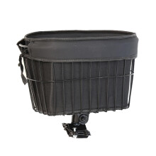 Dog Bicycle Basket for Dogs, Adjustable Handlebar Pet Carrier, Suitable for Pet Shopping, Durable Material, Universal Fit