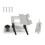 Aluminum Alloy Sharpening Tool Support Device, Adjustable Grinding Tool Replacement for Home Use, Silver 5