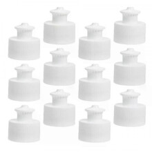 Water Bottle Push Pull Cap, 12 Pcs Sports Child Lids for Mineral Bottled