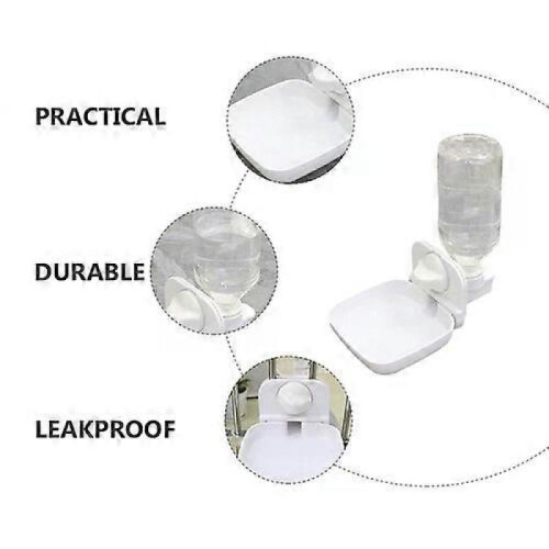Automatic Rabbit Waterer, Pet Drinking Bottle Feeder for Small Animals, Leak-Proof Design 2