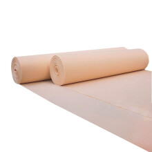 Champagne Colored Runner Rug, 2mm Thick Wedding Carpet, Non-Slip Aisle Runner for Outdoor Beach Decor, 1x25m Polyester