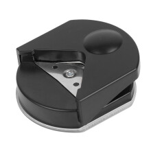 Corner Round Punch 4mm, Portable Round Corner Cutter Tool for Cards, Postcards, Scrapbook, Black Color
