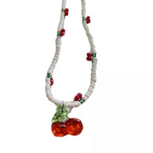 Necklace, Sweet Cute Cherry Pendant Choker Fashion Collar Jewelry