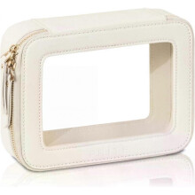 Clear Makeup Bag, Cosmetic Organizer Case Waterproof Travel Toiletry Storage for Women