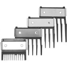 Electric Push Shear Limit Comb Set, 4 Pcs Professional Hair Guides for Hair Cutting, Salon & Home Use