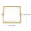 Embossed Photo Frame, Dry Flower Pressing Picture Frame for Office Decorative 2
