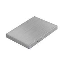 Cigarette Case, Men's Stainless Steel Ultra-thin Slim Metal Pocket Box, 76mm*100mm*10mm