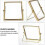Embossed Photo Frame, Dry Flower Pressing Picture Frame for Office Decorative 4