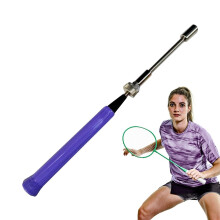 Badminton Swing Trainer Bar with Magnetic Wrist Support, Non-Slip Design, Acoustic Feedback for All Skill Levels