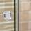 2 Pcs, Bathroom Door Handle, Shower Pull Sliding Glass Handles for Doors 4